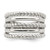 Sterling Silver Polished Fancy Ring - QR-722444E8-2380