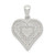 Sterling Silver Polished Filigree Heart Pendant - QP-0A27075B-9324