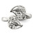 Sterling Silver Polished Filigree Ring - QR-EBD3585E-5842