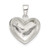 Sterling Silver Polished Heart Pendant - QC-E77683BA-1057