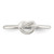Sterling Silver Polished Knot Ring - QR-9631EDA8-2666