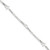 Sterling Silver Polished Moon and Star 10in Plus 1in Ext. Anklet