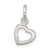 Sterling Silver Polished Open Heart Pendant - QC-4D86FDC0-1972