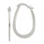 Sterling Silver Polished Oval Hoop Earrings - QE-CCD24955-6233