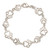 Sterling Silver Polished Paw Print Bracelet - QA-21A2B0F2-5320
