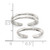 Sterling Silver Polished Set of 2 Toe Rings