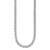 Sterling Silver Polished Spiga Necklace