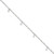 Sterling Silver Polished Star and Moon 9in Plus 1in Ext. Anklet