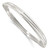 Sterling Silver Polished Triple Intertwined Slip On Bangle