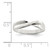 Sterling Silver Polished Twist Ring - QR-33EDA0A5-7840