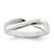 Sterling Silver Polished Twist Ring - QR-DF4D5A4F-5433