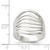 Sterling Silver Polished Wave Ring - QR-644FFFEB-3766