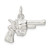 Sterling Silver Revolver Charm