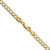14k 4.7mm Lightweight Pav‚ Flat Cuban Chain - PC-186217D6-6755