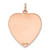 Sterling Silver RG Plated Engraveable Heart Polished Front/Satin Back Disc - QM-B8C19BCF-3719