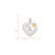 Sterling Silver Rhodium & Gold-plated 21mm I Love You Heart Locket