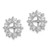 Sterling Silver Rhodium Diam. & White Topaz Earring Jacket - QJ-2EE66112-9992