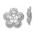 Sterling Silver Rhodium Diam. & White Topaz Earring Jacket - QJ-58256830-6753