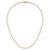 14k 4-5mm White Near-Round Freshwater Cultured Pearl 16 inch Necklace