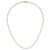 14k 4-5mm White Near-Round Freshwater Cultured Pearl 18 inch Necklace