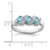 Sterling Silver Rhodium Light Swiss Blue Topaz & Diamond Ring - QD-7F3113D6-5145