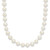 14k 4-5mm White Semi-Round Freshwater Cultured Pearl 12 inch Necklace