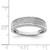 Sterling Silver Rhodium Plated Diam. Men's Band - QR-D6E2F1F0-3100