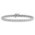 Sterling Silver Rhodium Plated Diamond Bracelet - QD-80354A21-4695