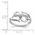 Sterling Silver Rhodium Plated Diamond Double Heart Ring - QR-537B91CD-4773