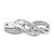 Sterling Silver Rhodium Plated Diamond Heart MOM Ring - QR-C03D172F-6033