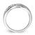 Sterling Silver Rhodium Plated Diamond LOVE Ring - QR-F1081C36-3559