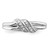 Sterling Silver Rhodium Plated Diamond Ring - QR-8030BEAD-2944