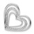 Sterling Silver Rhodium Plated Diamond Triple Heart Pendant - QP-F1A19936-8475