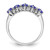 Sterling Silver Rhodium Tanzanite & Diam. Ring - QD-402BF519-9372