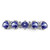 Sterling Silver Rhodium Tanzanite & Diam. Ring - QD-402BF519-9372