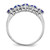 Sterling Silver Rhodium Tanzanite & Diam. Ring - QD-549D8D79-6586
