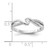 Sterling Silver Rhodium-plated & CZ Ring - QR-5120C924-2494
