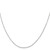 Sterling Silver Rhodium-plated .6mm Box Chain - QB-B67D2C87-3195