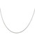 Sterling Silver Rhodium-plated .85mm Diamond-cut Round Spiga Chain - QS-A2D37E0D-7716
