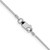 Sterling Silver Rhodium-plated .8mm Round Snake Chain - QS-72A08402-4152