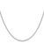 Sterling Silver Rhodium-plated .95mm Diamond-cut Round Box Chain - QV-0C5BD87F-9097