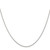 Sterling Silver Rhodium-plated .95mm Diamond-cut Round Spiga Chain - QS-C9787EAD-7219
