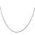 Sterling Silver Rhodium-plated 1.1mm Diamond-cut Round Box Chain - QV-3FD4317E-6126