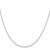Sterling Silver Rhodium-plated 1.1mm Forzantine Cable Chain - QP-A1313CE9-6194