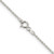 Sterling Silver Rhodium-plated 1.25mm Diamond-cut Round Spiga Chain - QS-05C64332-6346