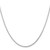 Sterling Silver Rhodium-plated 1.25mm Round Spiga Chain - QS-8FB6D23B-3345