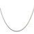 Sterling Silver Rhodium-plated 1.25mm Snake Chain - QS-A11141F4-9156