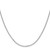 Sterling Silver Rhodium-plated 1.3mm 8 Sided D/C Double Spiga Chain - QD-C5536A13-2019
