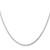 Sterling Silver Rhodium-plated 1.3mm Diamond-cut Round Box Chain - QV-1E3CE00A-8927