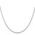 Sterling Silver Rhodium-plated 1.3mm Loose Rope Chain - QF-1366B606-2122